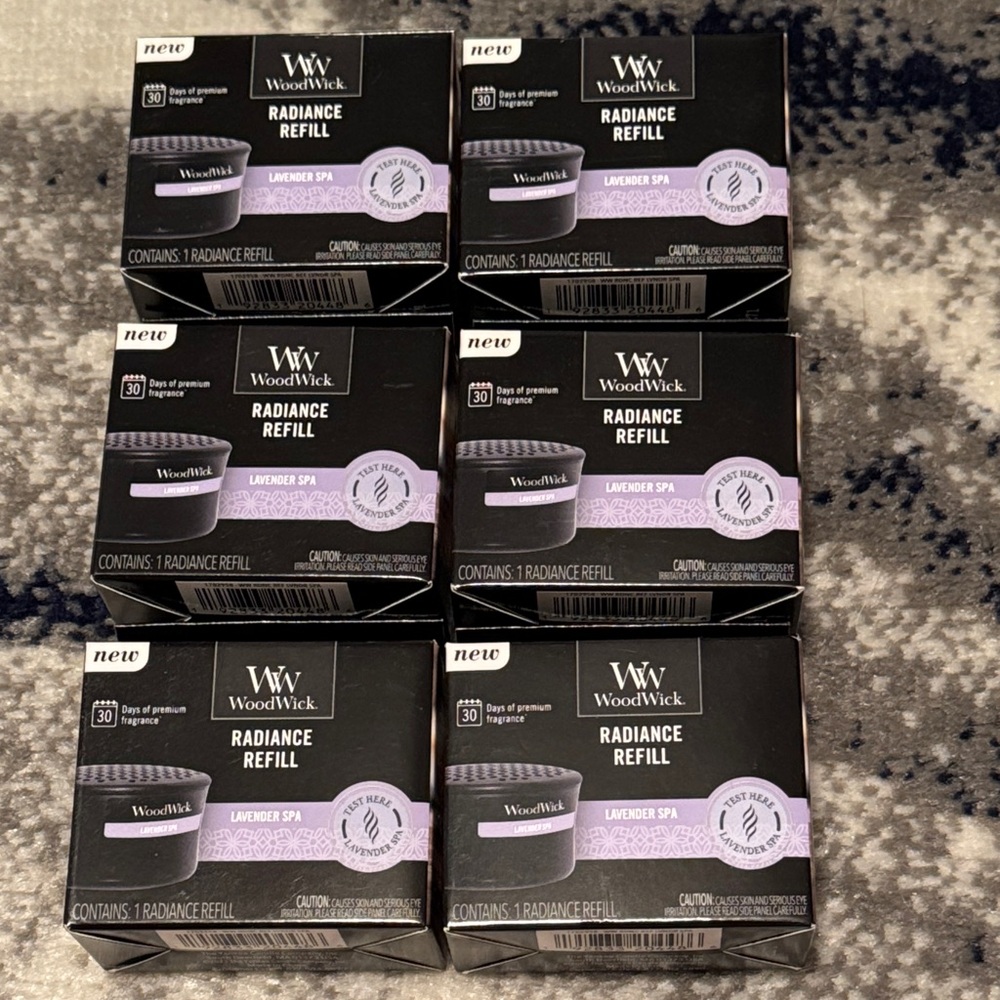 Woodwick Lavender Spa Radiance Refill x6